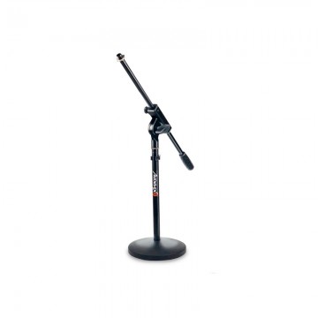 Audibax MS-044B Soporte Micrófono Corto para Instrumentos