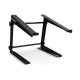 Audibax TOP 5 Black Laptop DJ Stand Ordenador