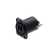 NEUTRIK CONECTOR CHASIS FIBRA OPTICA NO2-4FDW-1-A