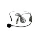 Audibax HM2 Black Microfono de Diadema Mini XLR