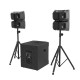 Audibax Seattle 1000 Sistema PA Line Array Bluetooth