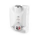 Audibax Elipse 4 Altavoces HiFi Pared 2 Vías con soportes de Pared Blancos Par