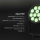 TRITON BLUE AQUA 120 IP65 PROYECTOR PAR LED 12 x 10 RGBWA+UV COB + wireless Neutik