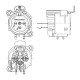 NEUTRIK XLR 3 PIN HEMBRA MONTAJE VERTICAL EN PCB