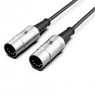 Audibax Pro Cable Midi Profesional 3 m Negro