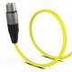 Audibax Silver Cable XLR Macho - XLR Hembra 10Metros Amarillo