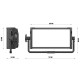 TRITON-BLUE NEPTUNE 400 IP65 SOFT PANEL 400W RGB+WW+CW