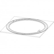 DAS AUDIO PRO AXC-OVI12-60W ADAPTADOR DE PANEL DE TECHO PARA OVI-12-W