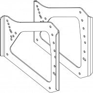 Das Audio Pro JP-HQ-112 Placas de unión lateral para formar arrays