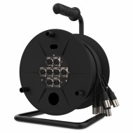 Audibax MC XLR 88 - 15M Drum Carrete Escenario 8 XLR