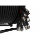 Audibax Pro MC XLR 164 - 30 Metros Drum Pro Carrete Escenario 16 Entradas XLR y 