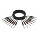 Audibax MC J8 5 Cable Multicore 8 Jacks Mono a 8 Jacks Mono 5 Metros