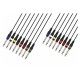 Audibax MC J8 5 Cable Multicore 8 Jacks Mono a 8 Jacks Mono 5 Metros