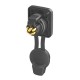 NEUTRIK NC5FDXX-TOP XLR 5 PIN HEMBRA CHASIS TOP IP65 con tapa de goma