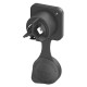 NEUTRIK NAC3F-TRUE1-S POWERCON TRUE1 HEMBRA CHASIS CON TAPA IP65