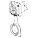 NEUTRIK NAC3F-TRUE1-S POWERCON TRUE1 HEMBRA CHASIS CON TAPA IP65