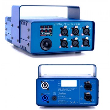 ProPlex IQ TWO 66 2X, ETHERNET-DMX NODE, PORTABLE