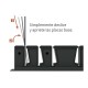 ADMIRAL SOPORTE PLACA BASE PE 6 mm, KIT 2 SOPORTES