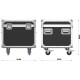 TRITON BLUE HALLEY W1940Z FC FLIGHTCASE PARA 2 CABEZAS MOVILES HALLEY-W1940Z
