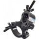 TRITON BLUE DA 4852 300 BK ABRAZADERA NEGRA DOBLE DE ALUMINIO PARA TUBOS DE 48 A