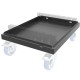 ADMIRAL MARCO PLACA BASE 73 NEGRO CON JUEGO DE TORNILLOS