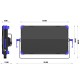 TRITON BLUE NEPTUNE 200 CW+WW PROYECTOR PANEL BICOLOR LED 200W + 3200 + 5600K 13