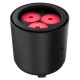 TRITON BLUE SET HYDRO B60 FOCO CON BATERIA IP65 RGBL WIRELESS DMX + HALF SNOOT + SOPORTE DE SUELO + HANGING BRACKET