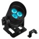 TRITON BLUE SET HYDRO B60 FOCO CON BATERIA IP65 RGBL WIRELESS DMX + HALF SNOOT + SOPORTE DE SUELO + HANGING BRACKET