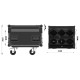 TRITON BLUE FLIGHTCASE 6EN1 PARA HYDRO B140