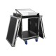 TRITON BLUE FC RACK 10-12U RACK TRES PUERTAS CON PERFIL SUPERIOR 10U 