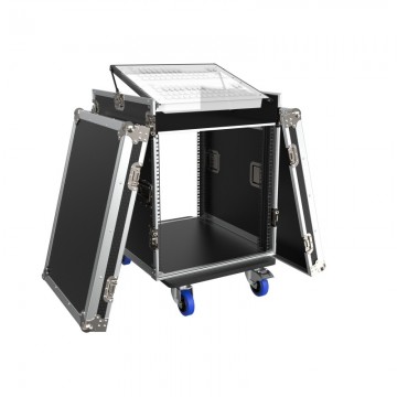 TRITON BLUE FC RACK 10-12U RACK TRES PUERTAS CON PERFIL SUPERIOR 10U 