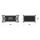 TRITON BLUE FC RACK 6U FLIGHTCASE RACK 19P DE 6 UNIDADES FONDO 520 MM