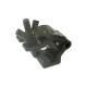 TRITON BLUE SA 1922 60 BK ABRAZADERA NEGRA DE ALUMINIO PARA TUBOS DE 19 A 22 MM.