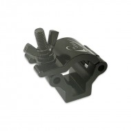 TRITON BLUE SA 1922 60 BK ABRAZADERA NEGRA DE ALUMINIO PARA TUBOS DE 19 A 22 MM.