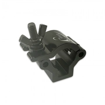 TRITON BLUE SA 1922 60 BK ABRAZADERA NEGRA DE ALUMINIO PARA TUBOS DE 19 A 22 MM.