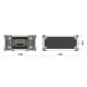 TRITON BLUE FC-M RACK 4U FLIGHTCASE RACK 19P DE 4 UNIDADES ESPECIAL MICROFONOS