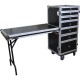 TRITON BLUE FCX7 FLIGHTCASE MULTIUSOS CON 7 CAJONES, PERFECTO PARA GIRAS Y TOUR,