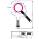TRITON BLUE SA 3252 15025 BK GARRA NEGRA DE ALUMINO PARA TUBOS DE 32 A 52 MM. SW