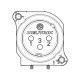 NEUTRIK CONECTOR V CHASIS XLR 3 PIN 