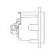 NEUTRIK CONECTOR XLR 4 MACHO CHASIS BAG