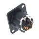 NEUTRIK CONECTOR XLR 4 MACHO CHASIS BAG