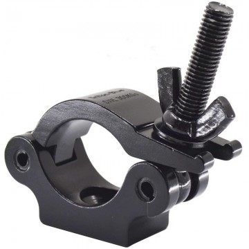 TRITON BLUE SA 3852 300 BK ABRAZADERA NEGRA DE ALUMINIO PARA TUBOS DE 38 A 52 MM