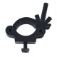 TRITON BLUE SA 3852 300 BK ABRAZADERA NEGRA DE ALUMINIO PARA TUBOS DE 38 A 52 MM
