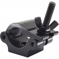 TRITON BLUE SA 3852 500 BK ABRAZADERA NEGRA DE ALUMINIO PARA TUBOS DE 38 A 52 MM