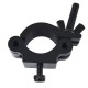 TRITON BLUE SA 3852 500 BK ABRAZADERA NEGRA DE ALUMINIO PARA TUBOS DE 38 A 52 MM