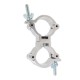 TRITON BLUE DA 4852 75 S ABRAZADERA DOBLE DE ALUMINIO PARA TUBOS DE 48 A 52 MM