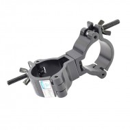 TRITON BLUE DA 4852 75 BK ABRAZADERA NEGRA DOBLE DE ALUMINIO PARA TUBOS DE 48 A 