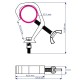 TRITON BLUE SA 3852 75 S GARRA DE ALUMINO PARA TUBOS DE 38 A 52 MM