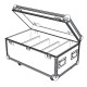 TRITON BLUE F-4-KOSMOS FLIGHTCASE PARA 4-KOSMOS