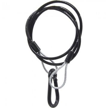 TRITON BLUE SC 480 BK CABLE SEGURIDAD NEGRO 80 CON FUNDA PVC